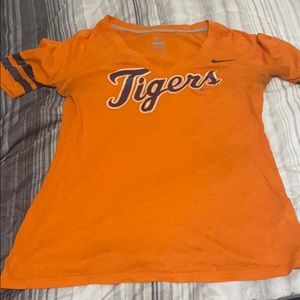 Orange tiger shirt